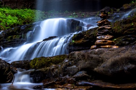 Waterfall With Spray photo