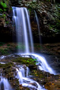 Waterfalls Over Cliff photo