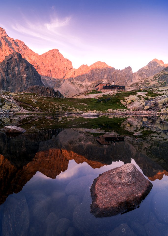 Mountains Reflecting In Lake Slovakia