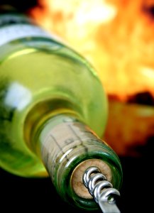 Green Glass Bottle