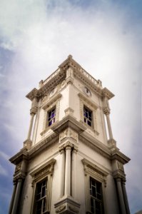 White And Gray Building