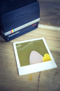Black And Gray Polaroid Supercolor Printer photo