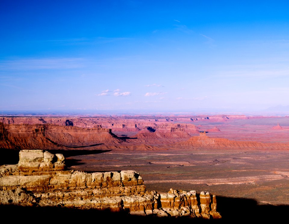 Utah's Valley of the Gods. Old Mammoth Road. Original image from Carol M. Highsmith’s America, Library of Congress collection.