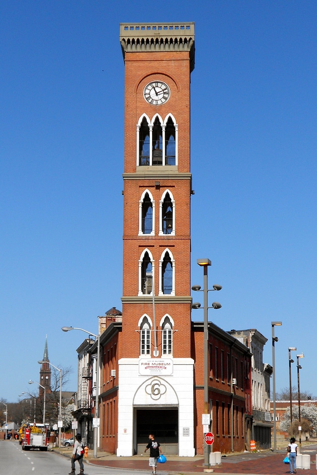 Clock tower building architecture photo