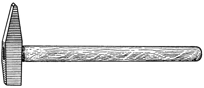 Geologue-marteau