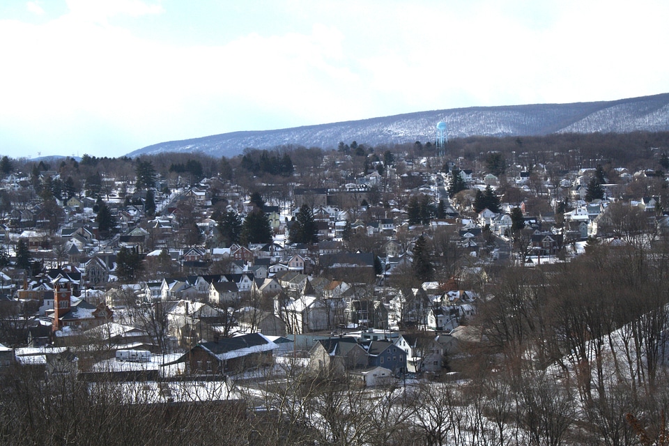 Clouds town urban photo