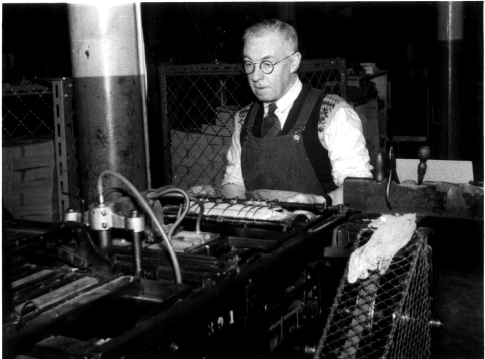 Mature Worker In A Factory