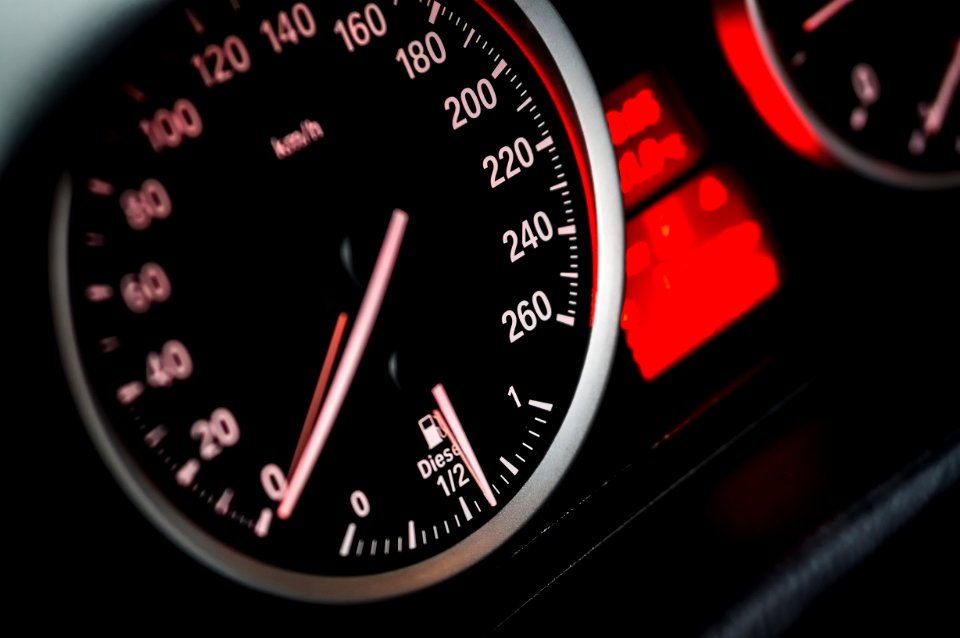 Speedometer Gauge Reading At Zero