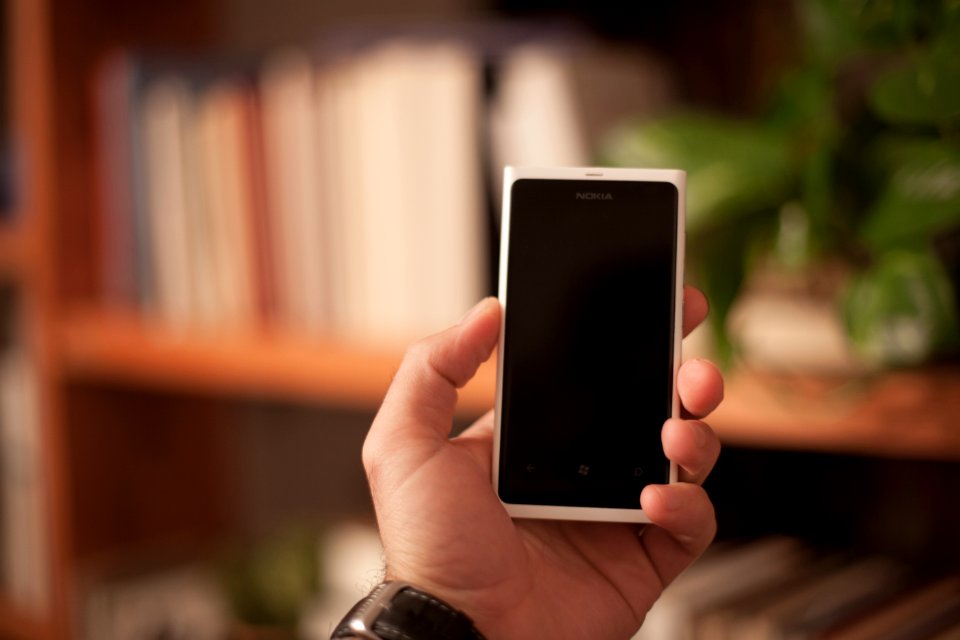 Person Holding A Smartphone