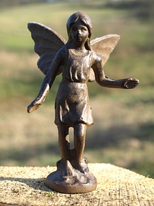 Figure bronze statue photo