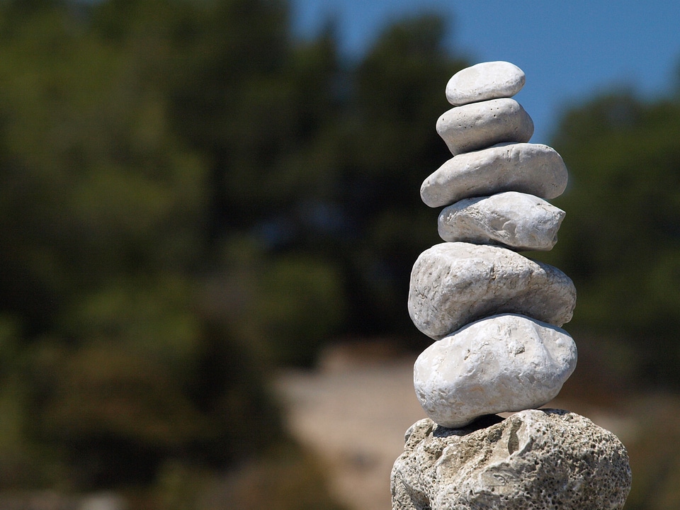 Zen the stones boulder