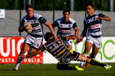 KAYLE VAN ZYL - Campionato Italiano Di Eccellenza Di Rugby Gara 1 Semifinale Playoff Scudetto 201415 Stadio Quaggia Di Mogliano