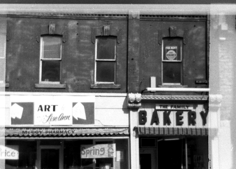 Downtown Storefront Belleville Circa 1970