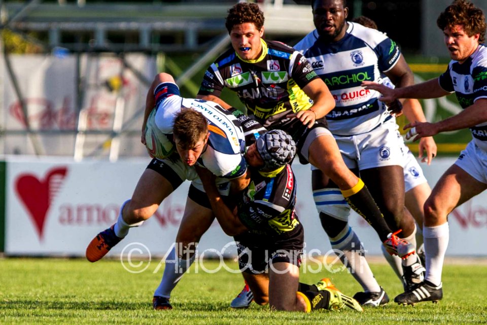 Kayle Van Zyl -Campionato Italiano Di Eccellenza Di Rugby Gara 1 Semifinale Playoff Scudetto 201415 Stadio Quaggia Di Mogliano