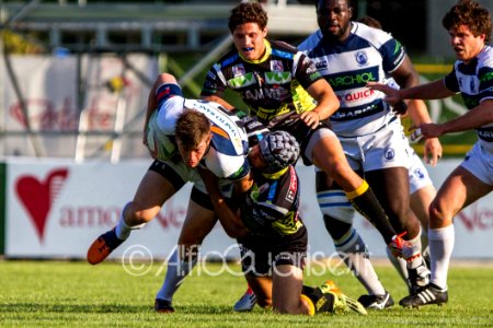 Kayle Van Zyl -Campionato Italiano Di Eccellenza Di Rugby Gara 1 Semifinale Playoff Scudetto 201415 Stadio Quaggia Di Mogliano