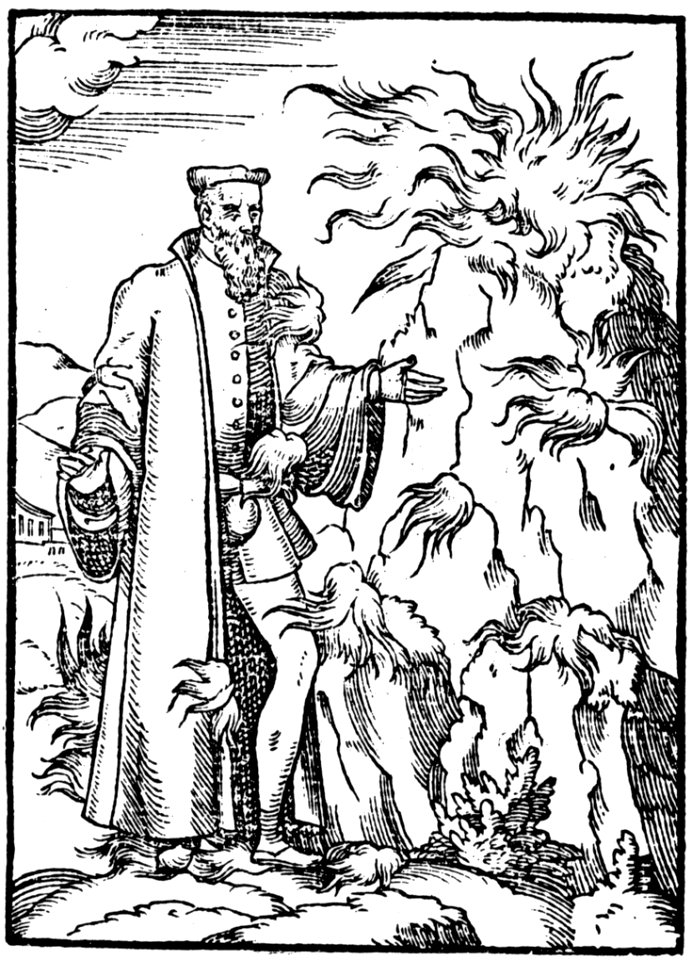 Man Talking To Mountain