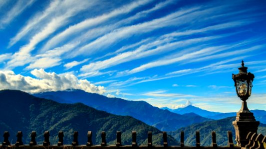 Blue Skies Over Mountains photo