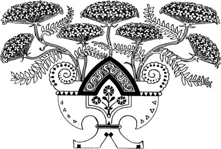 White Font Art Symmetry