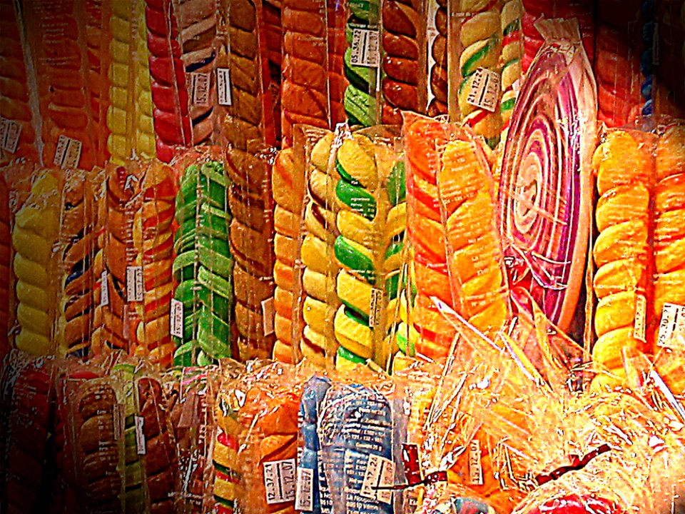 Temple Textile Orange Line