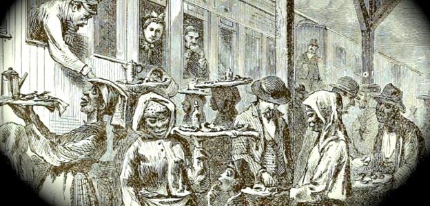 Vendors Outside Train
