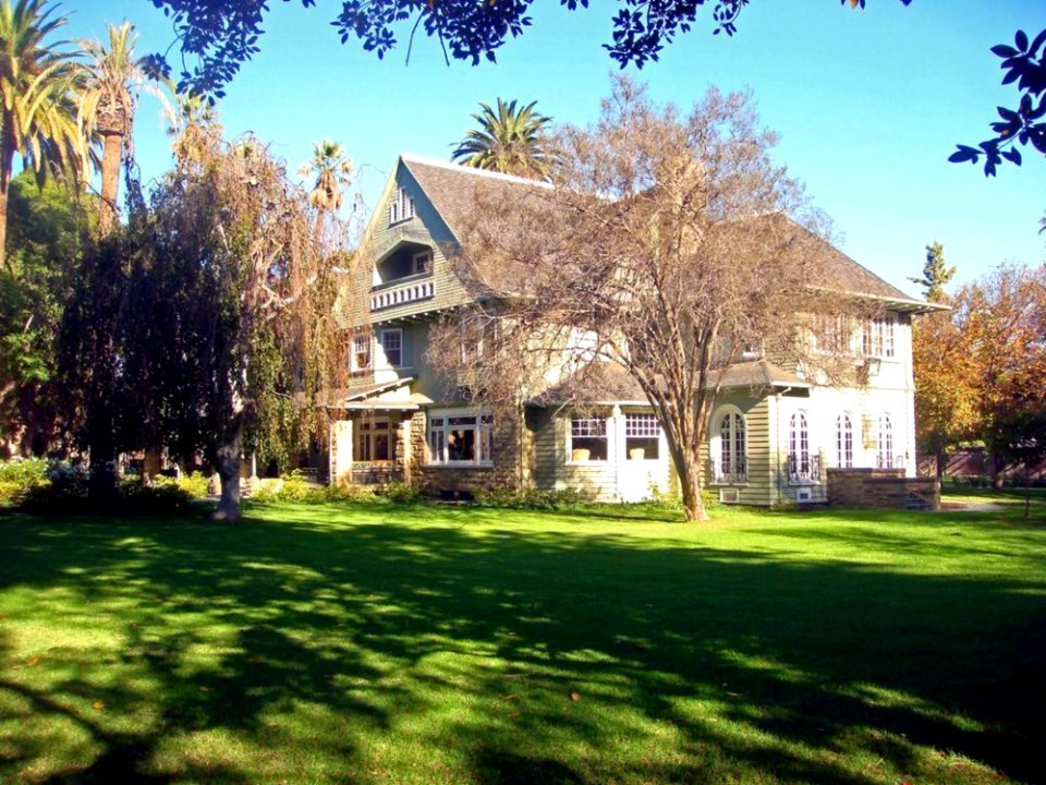 Home On Green Lawn