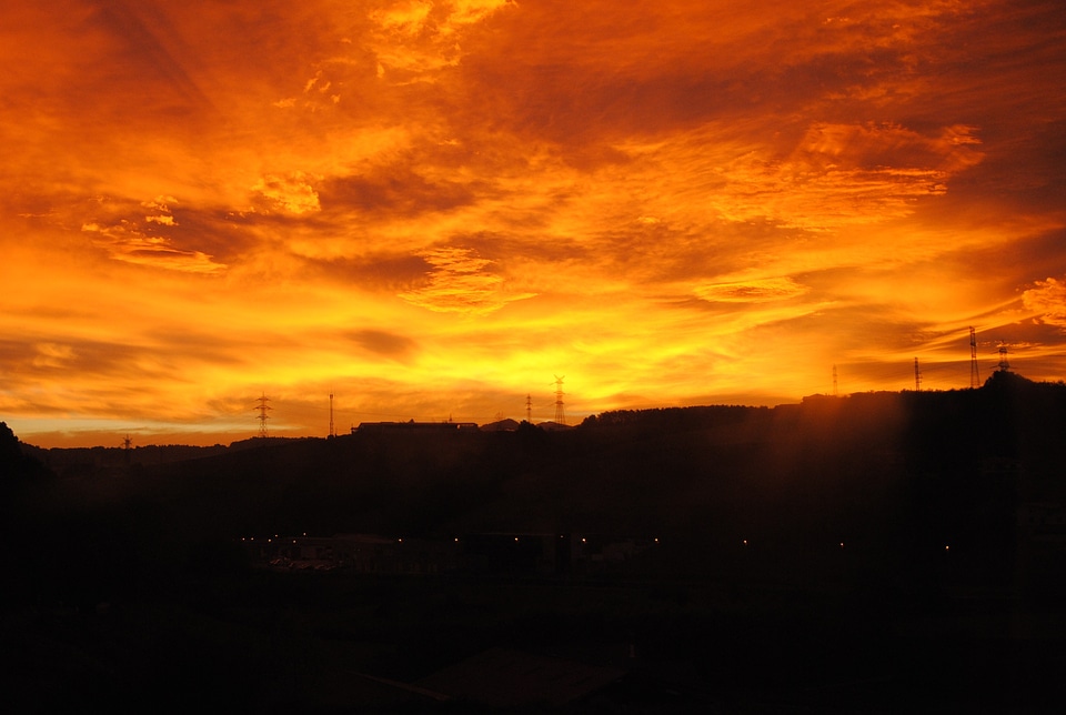 Sky red heaven