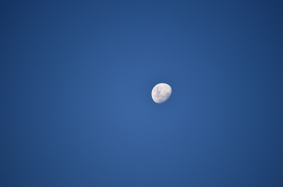 Sky blue white