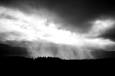 Clouds Over Landscape
