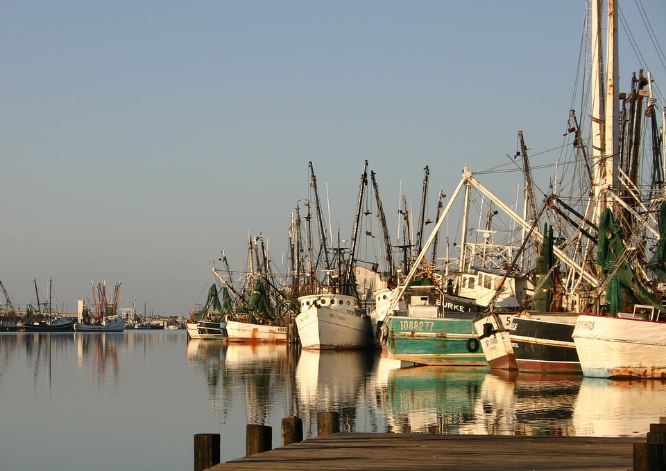 Boat port ship
