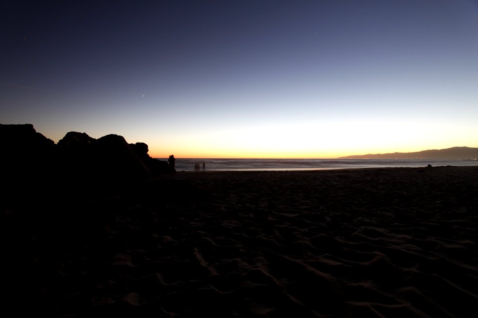 Seashore During Sunset