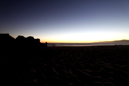 Seashore During Sunset