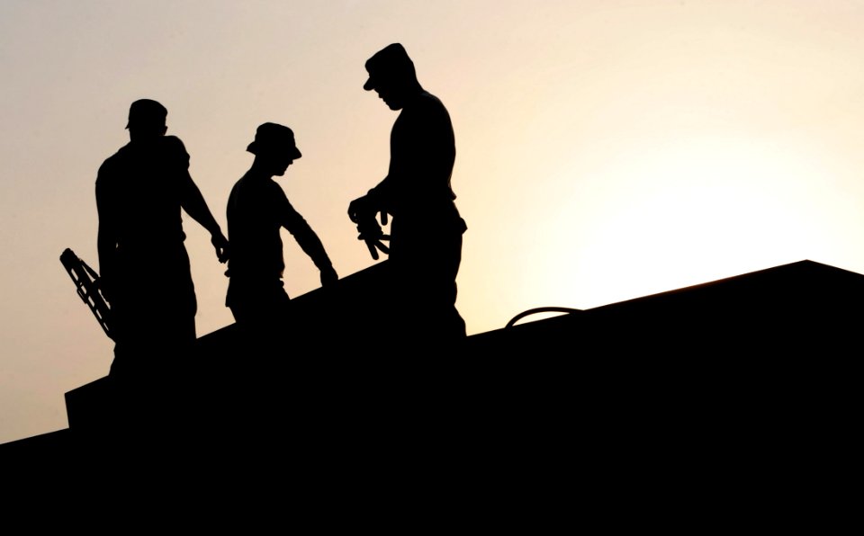 3 Silhouette Of Man Under White Sky