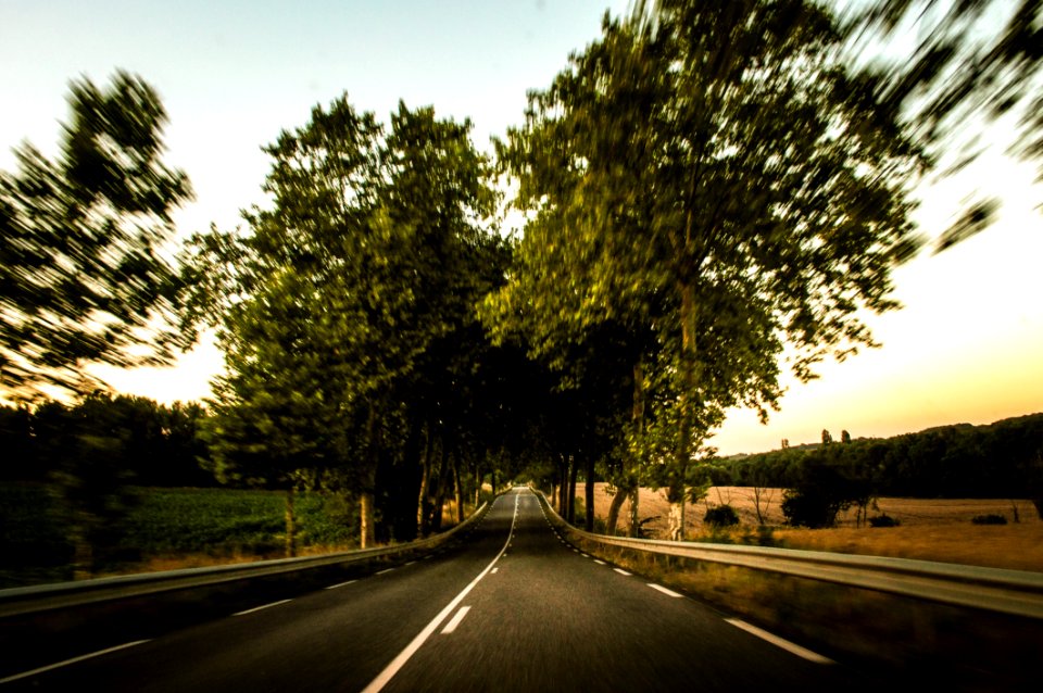 Empty Country Road