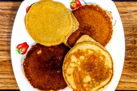Pancakes On Plate