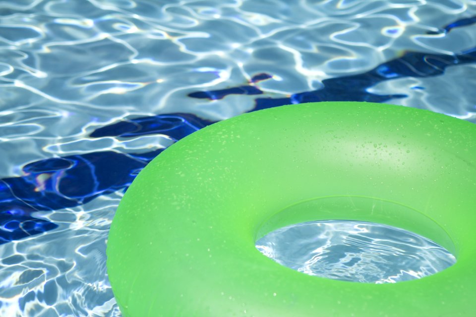 Green Inflatable Floatie