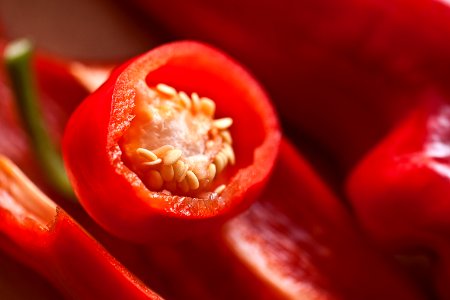 Red Chili Macro Photography