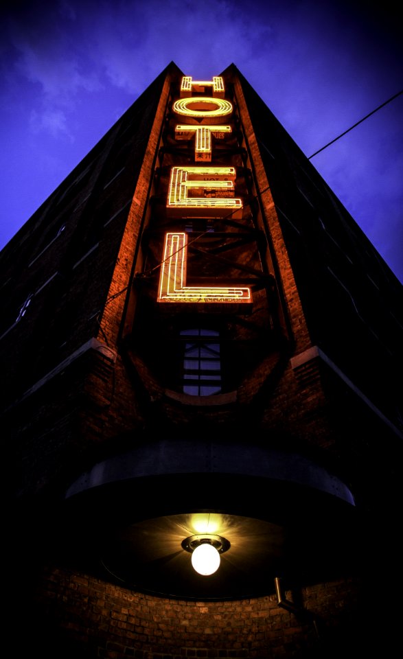 Brown Hotel Signage