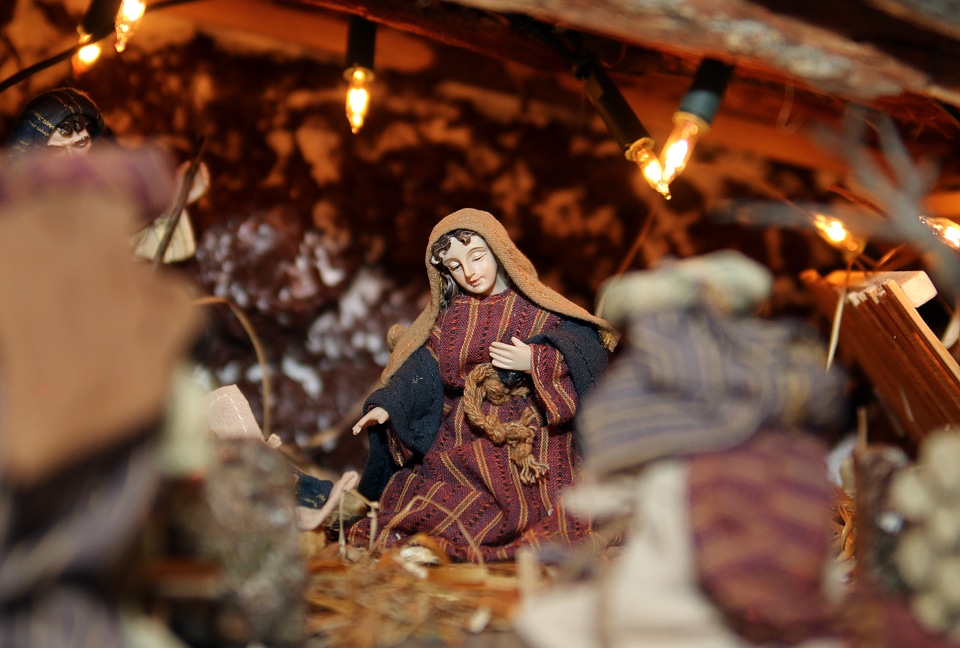 Christmas advent figure