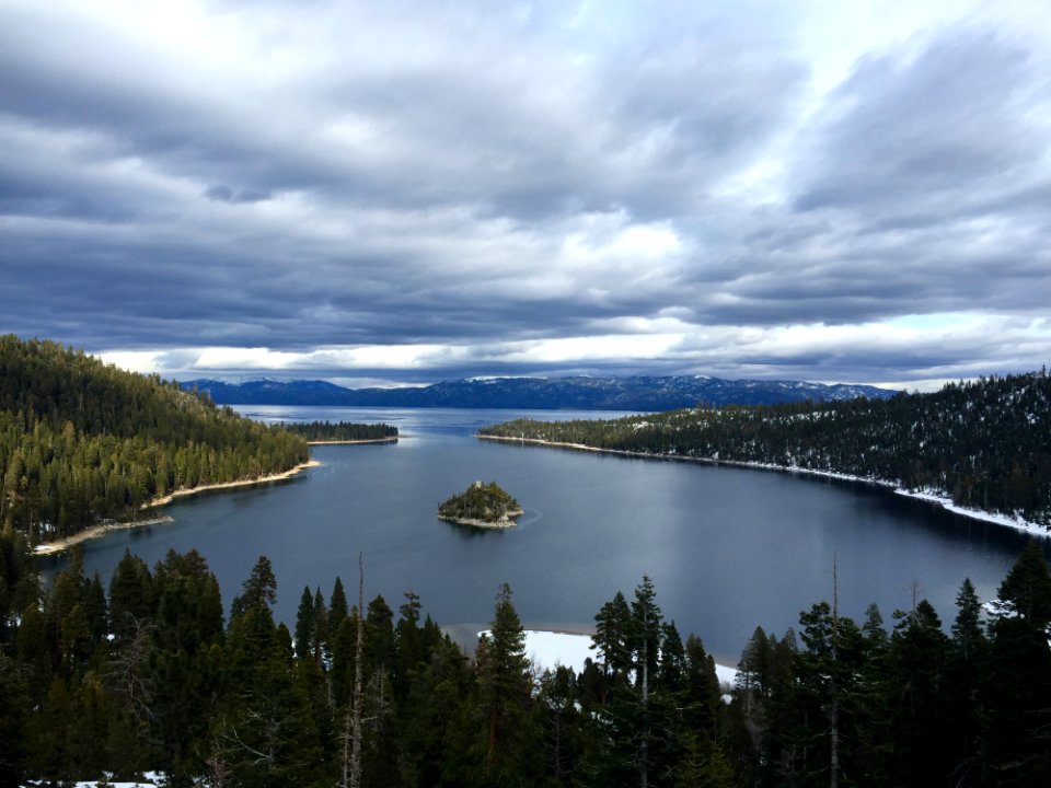 Lake Tahoe In Sierra Nevada