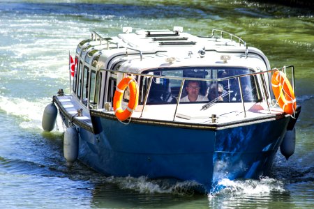 Motorboat On Water Surface