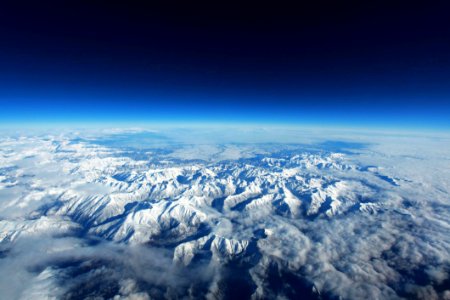 White And Blue Cloudy Sky