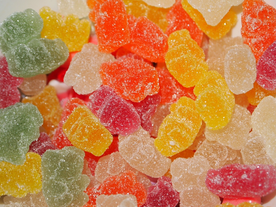 Candies sweets colors
