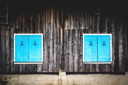 Blue Shutters