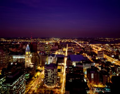 Aerial view of Philadelphia. Original image from Carol M. Highsmith’s America, Library of Congress collection. photo