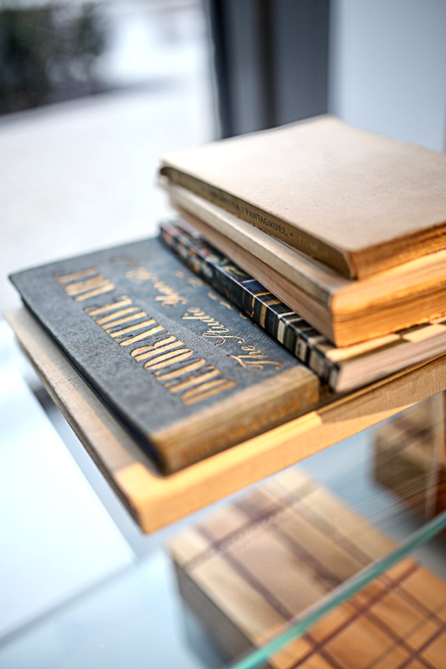 Old Book With Gold Font