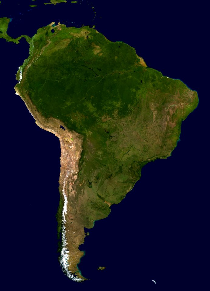 Map Of South America