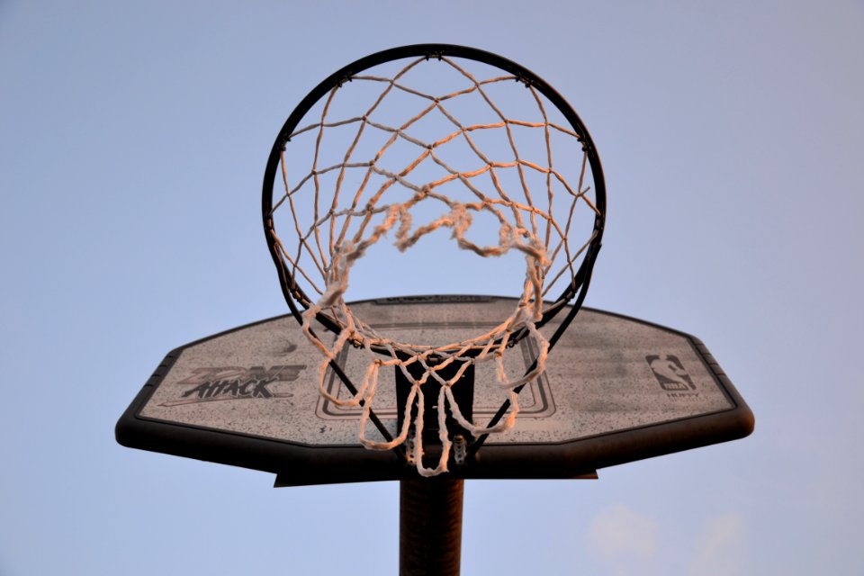 Backboard With Basket