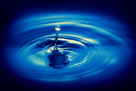 Splashing Water Drop photo