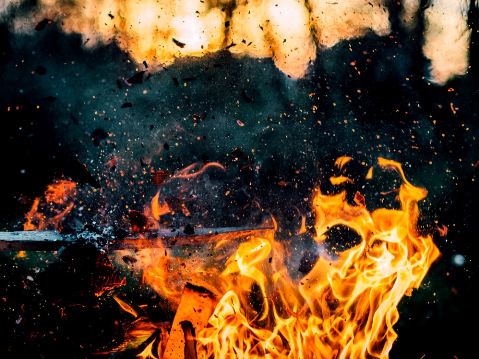 Burning Fire With Embers