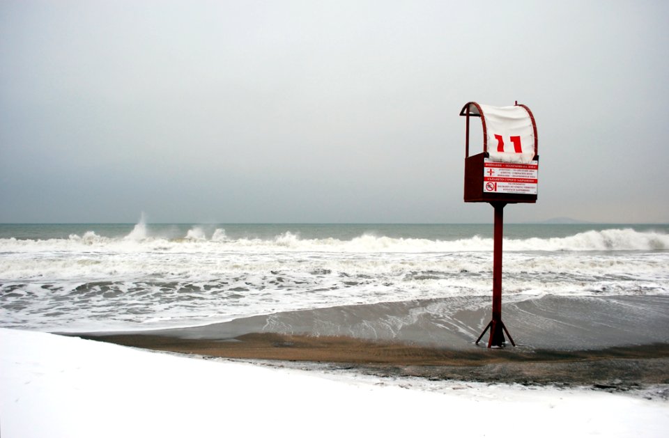 Beach With No Swimming Notification